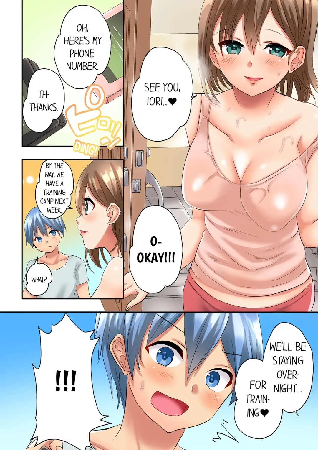 [Kazutaro] Hitozuma Volley-bu no Asedaku SEX ~Shower Abinagara Mitchaku Shichau? 1-3 | Married Women's Volleyball Club Sweaty Sex - We're Being Glued Together While Taking A Shower? 1-3 Fhentai.net - Page 51