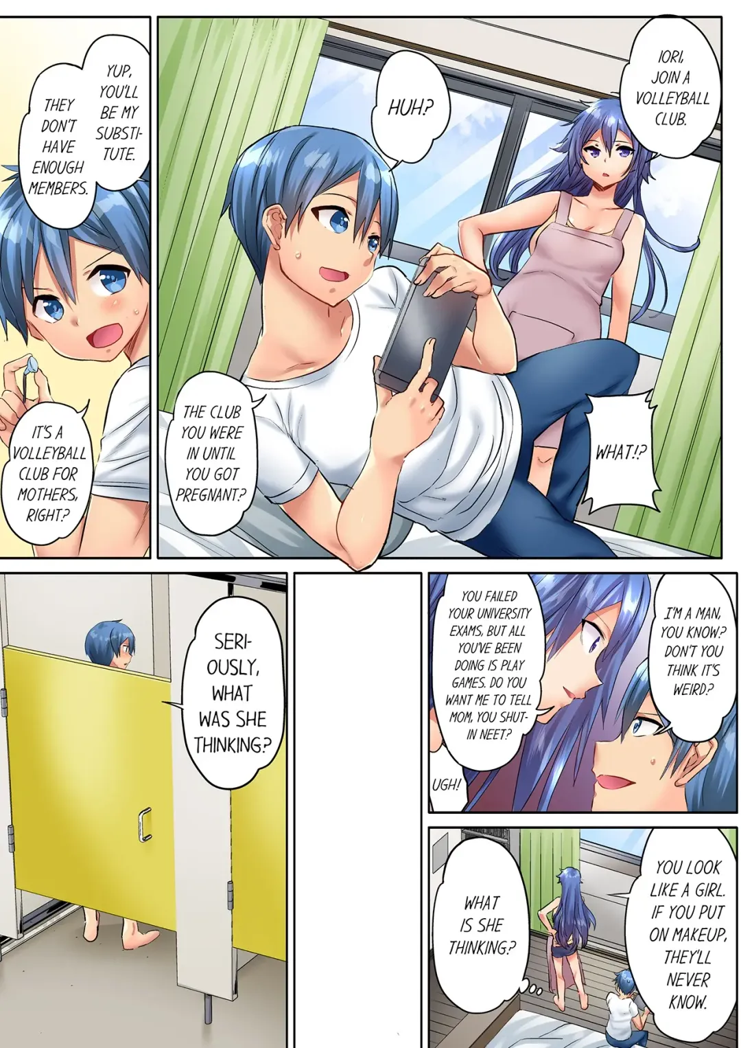 [Kazutaro] Hitozuma Volley-bu no Asedaku SEX ~Shower Abinagara Mitchaku Shichau? 1-3 | Married Women's Volleyball Club Sweaty Sex - We're Being Glued Together While Taking A Shower? 1-3 Fhentai.net - Page 6