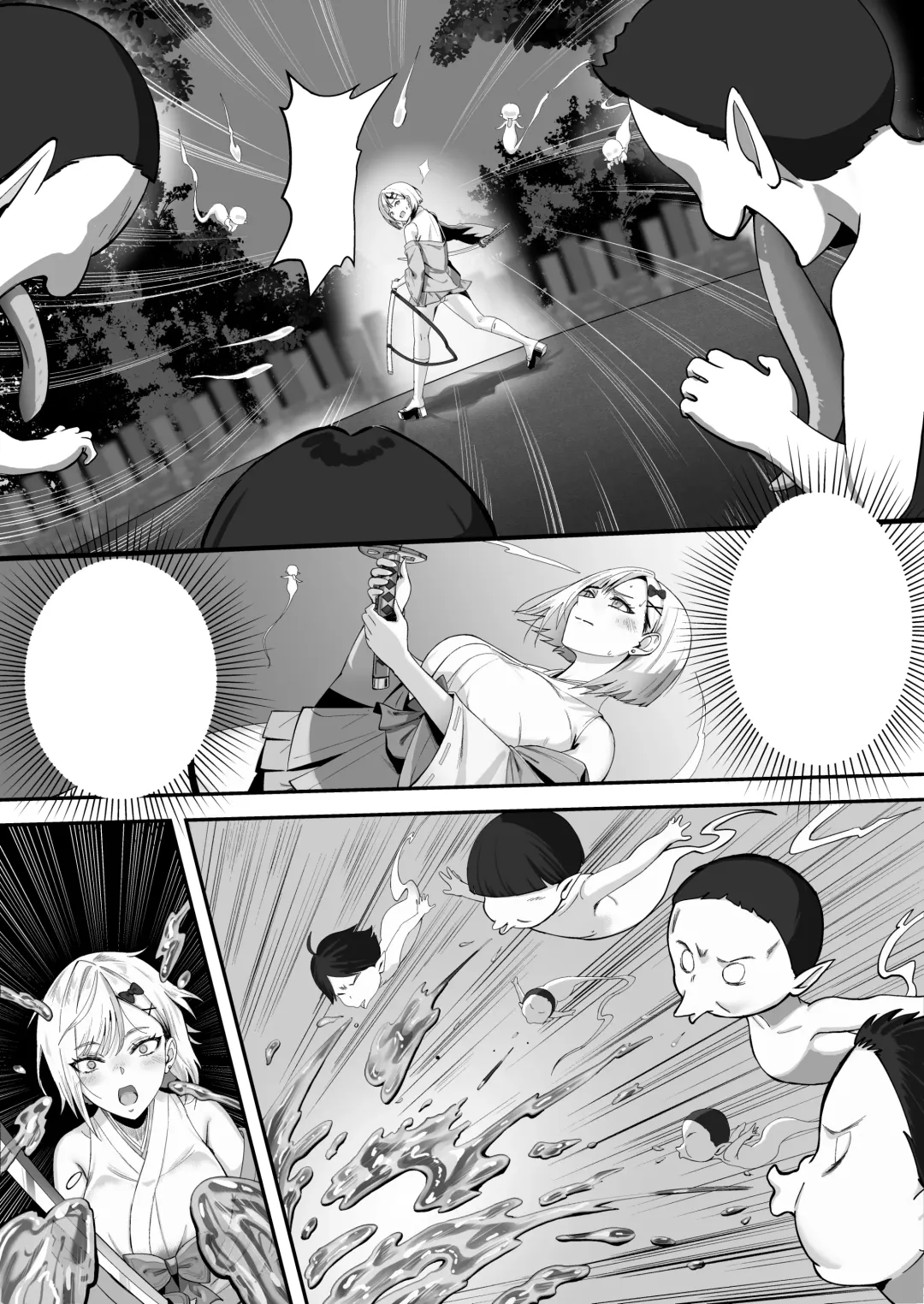 [Kyky] Shouninyokkyuu Tsuyotsuyo Taimashi wa Oppai Zeme saretemo Ittari Shinai Fhentai - Page 77