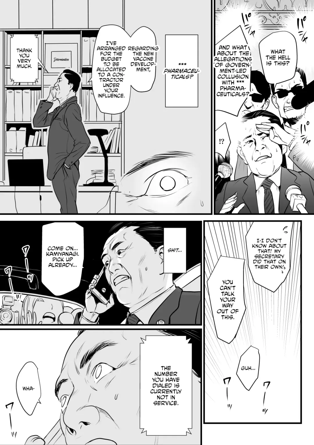 [Bloiler Yachou] Sesshuken Ch.3 (Final) Kokkai Giin no Tsuma o  Wakuchin Sesshu  to Itsuwatte Biyakuzuke ni suru Hanashi Fhentai.net - Page 10