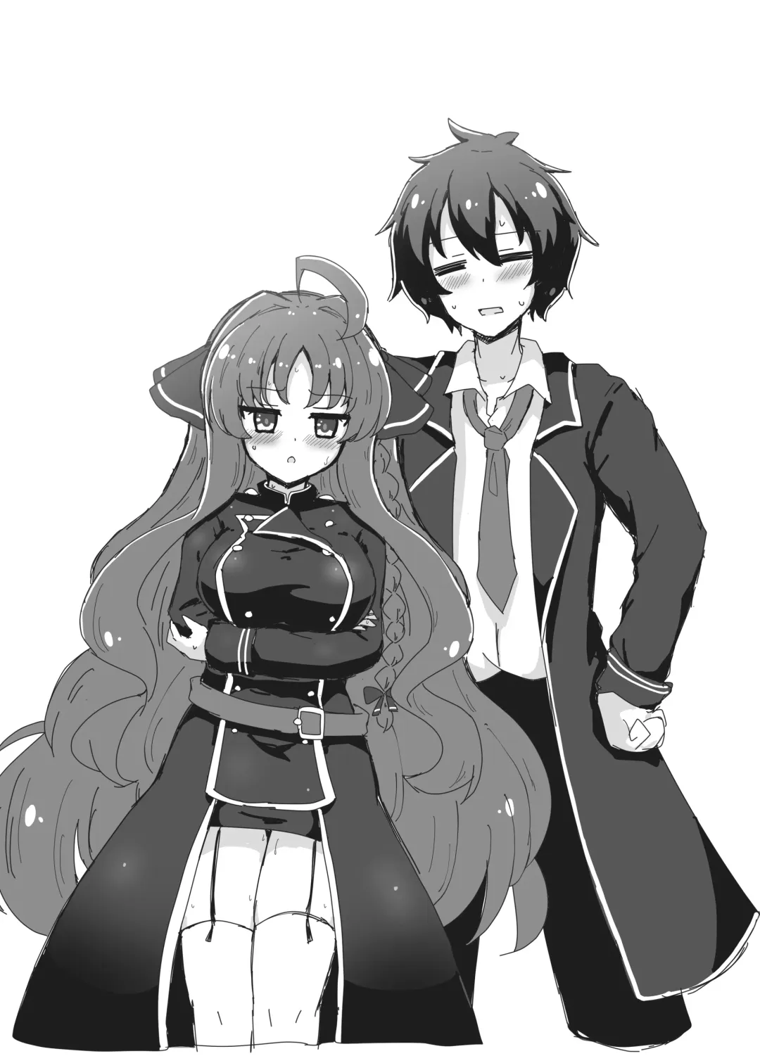 [Hakuto Cake] Yarai Miu to Mutsura Yuuto ga Atsui Hi no Shigoto Owari ni Asedaku Icharabu Noukou Sex Suru Omake Hon Fhentai - Page 9