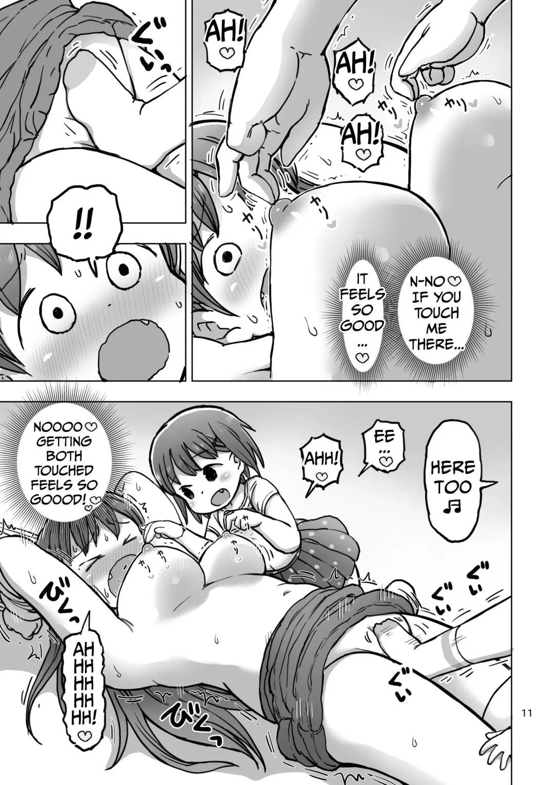 [Umekko] Jirasare Kusuguri Denkianma | Tickle Teasing and Pussy Stomping Fhentai.net - Page 10