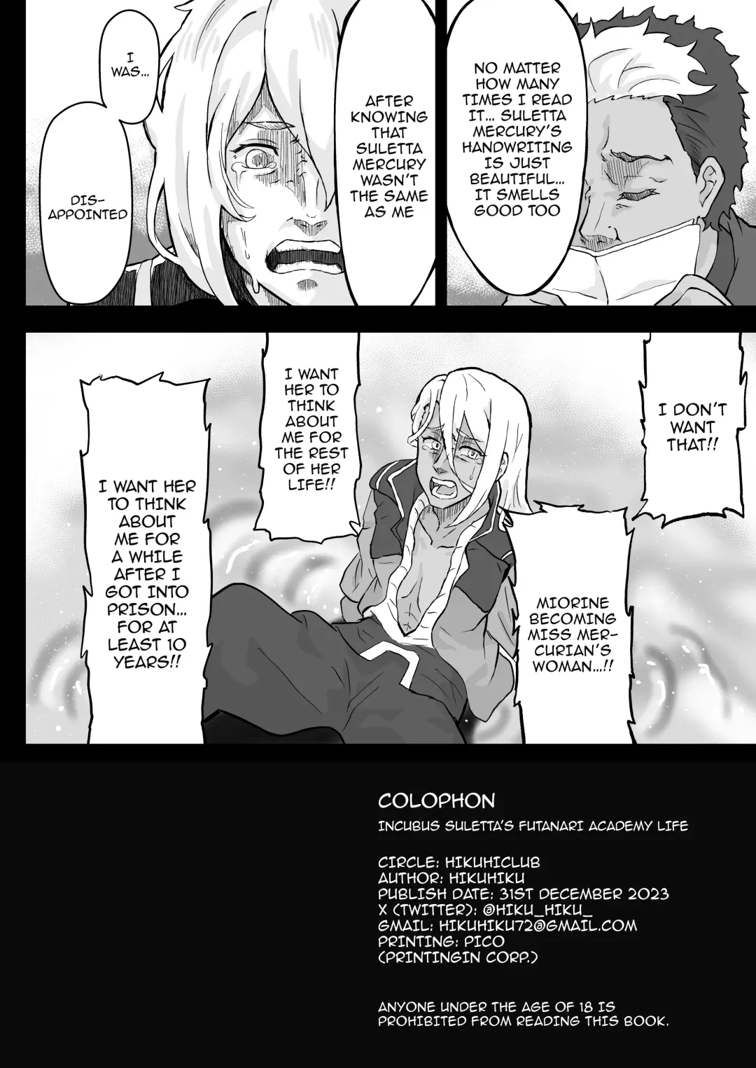 [Hiku Hiku] Incubus Suletta no Futanari Gakuen Seikatsu | Incubus Suletta's Futanari Academy Life Fhentai - Page 24