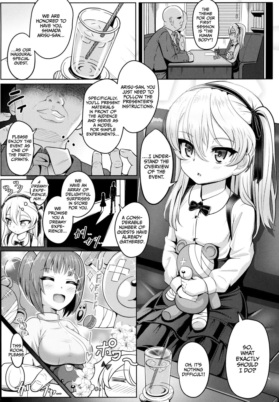 [Sekai Saisoku No Panda] Shimada Arisu-chan de Manabu Onnanoko no Jintai "Kotsuban Hen" Jou | Learning About the Female Body with Shimada Arisu-chan <Pelvic Edition> Part 1 Fhentai.net - Page 5