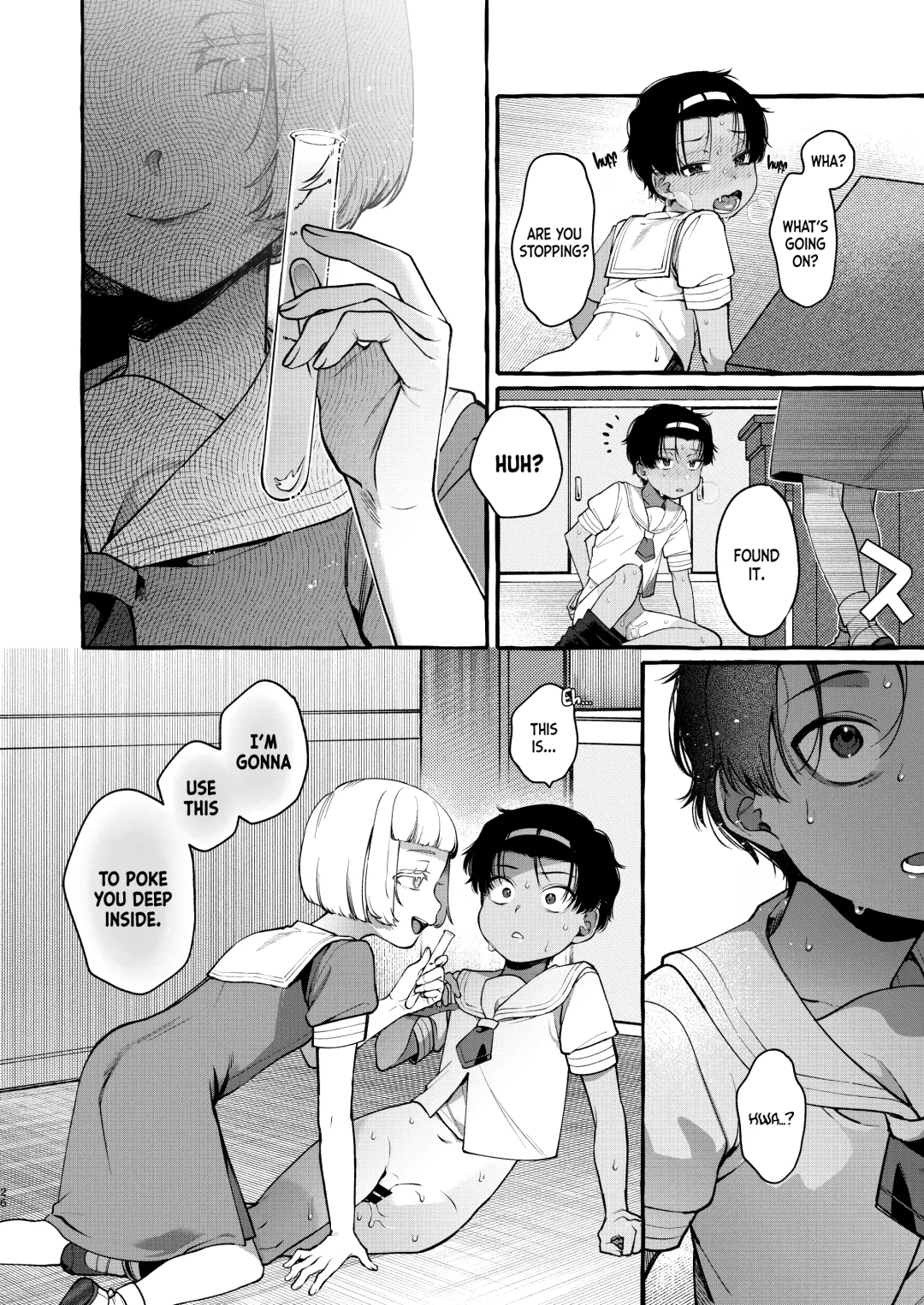 [Sugoku Zako] Ijimekko o Wakarasete Onnanoko ni Suru made｜Teaching the Bully a Lesson Until He Turns Into a Girl Fhentai - Page 26