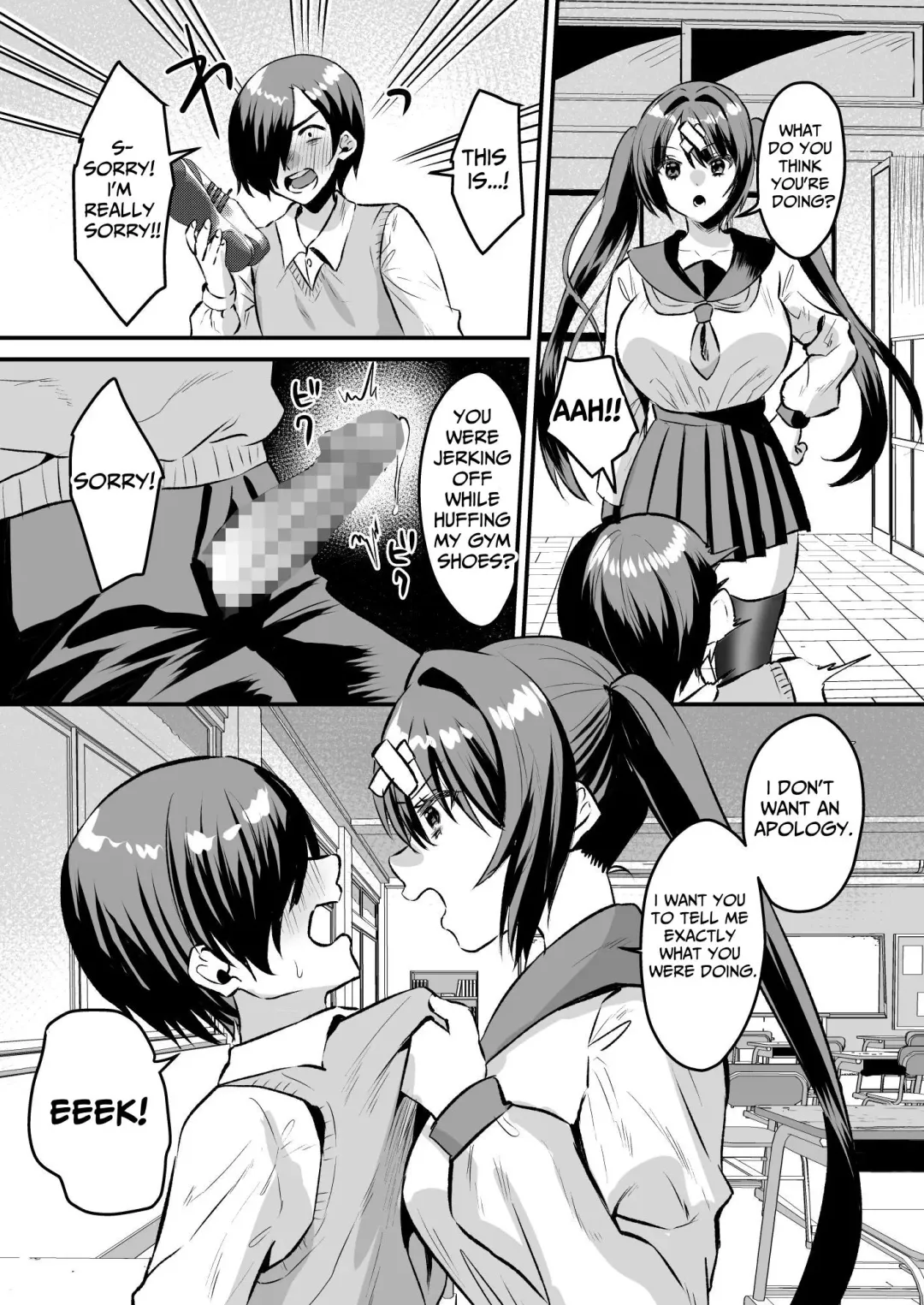 [Miginohito Mitsuru] Gakuen Gyaku NTR ~Suki na Hito ga Iru no ni Okasareru~ | School Reverse NTR ~I Got Raped Despite Having a Crush on Someone Else~ Fhentai - Page 6