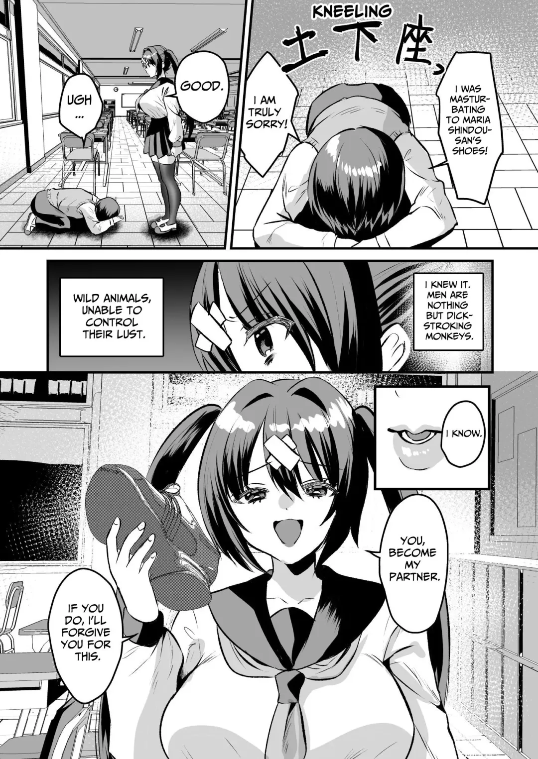 [Miginohito Mitsuru] Gakuen Gyaku NTR ~Suki na Hito ga Iru no ni Okasareru~ | School Reverse NTR ~I Got Raped Despite Having a Crush on Someone Else~ Fhentai - Page 7