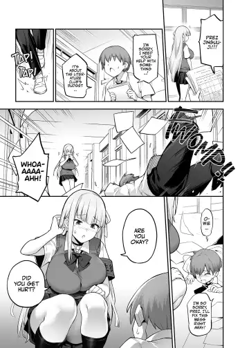 [Try] Akogare no Seitokaichou ga Kyonyuu Sugiru Ken | Our Beloved School Prez's TITS are too BIG! (decensored) Fhentai - Page 10