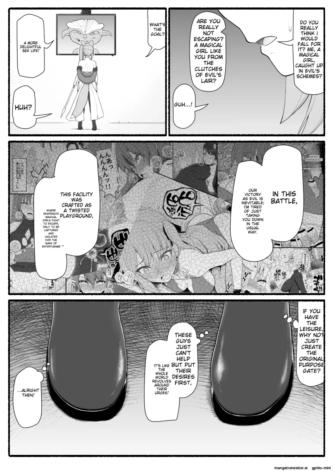 Mahou Shoujo VS Inma Seibutsu 13 Fhentai - Page 7