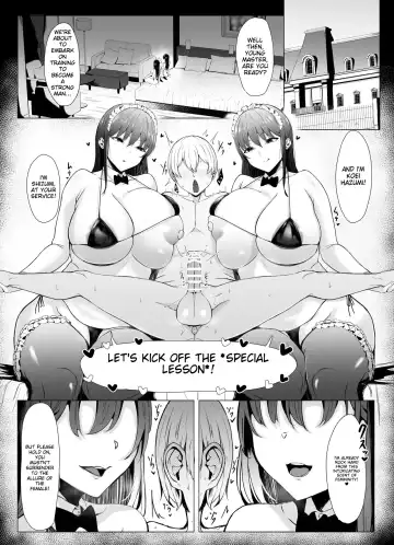 [Joucho] Koushinchou Futago Maid no Ochinpo Lesson Fhentai - Page 2