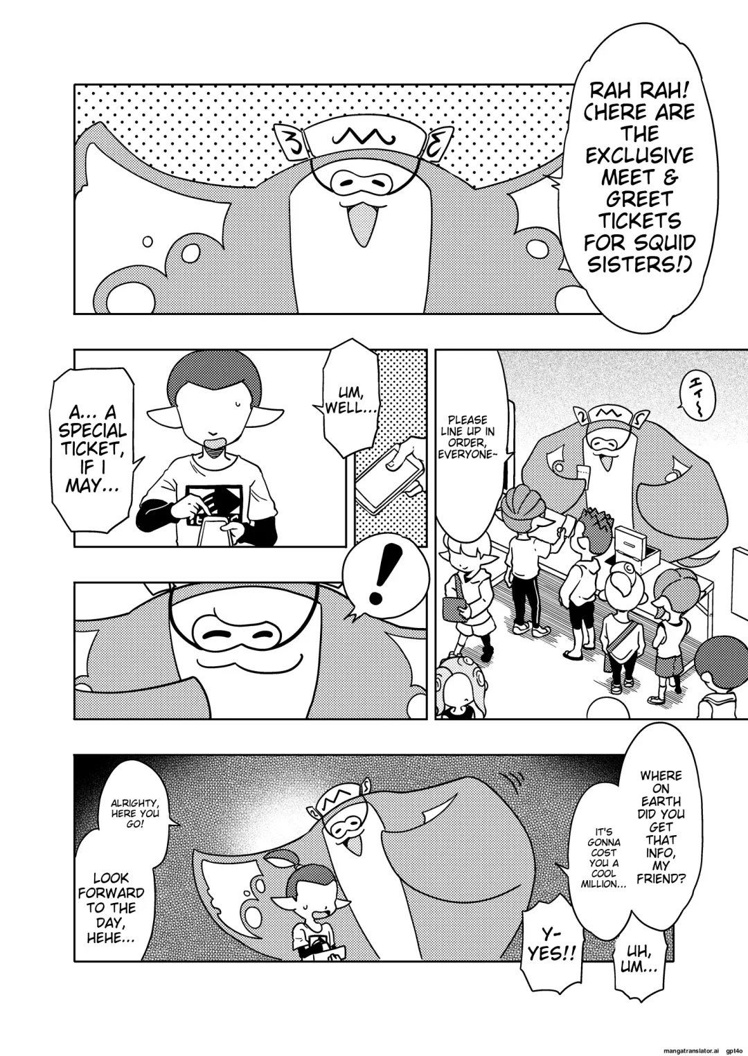 [Amedama Akihito] Splat meet greet 1st Fhentai - Page 1