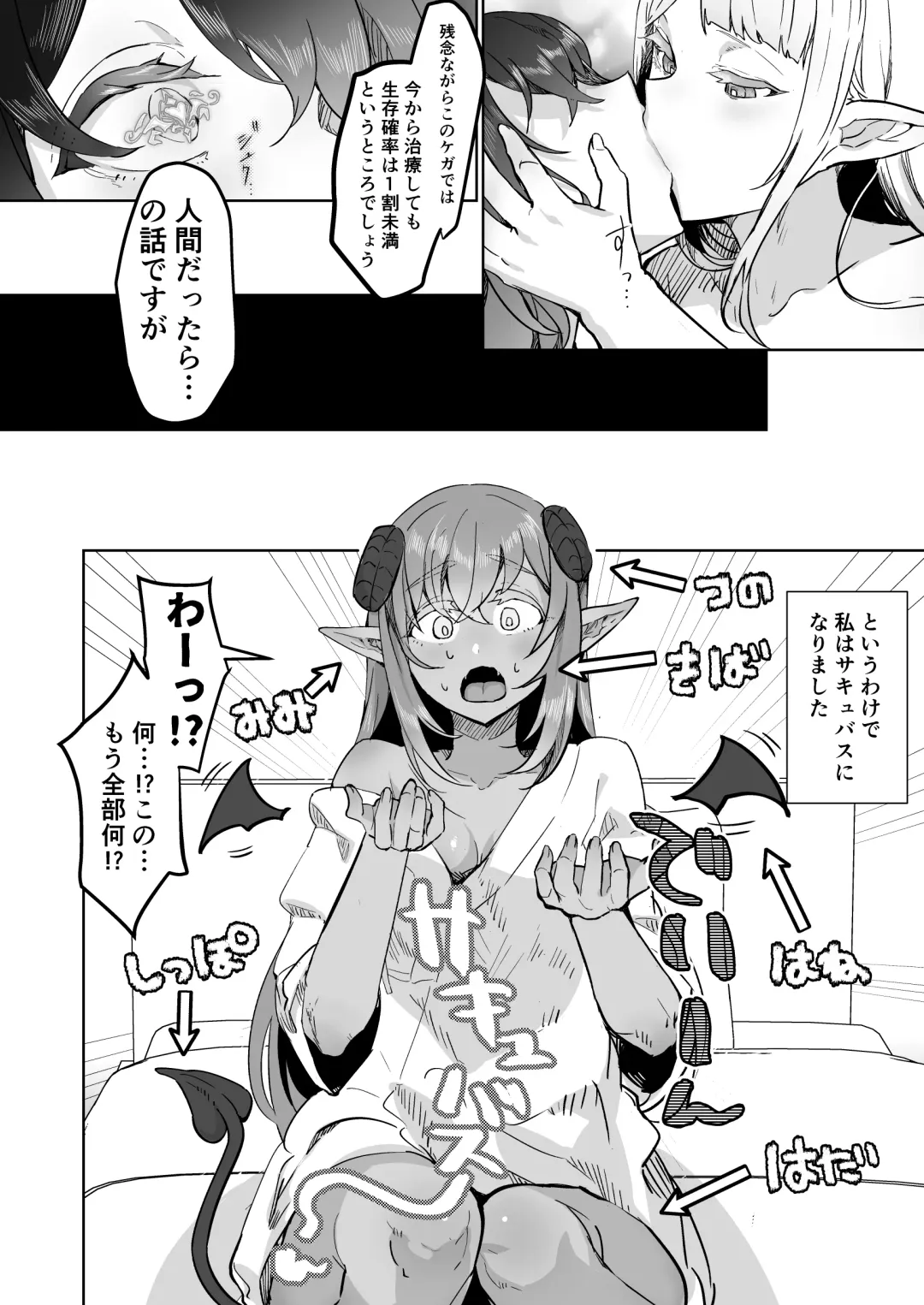 [Puru] Futanari Chiryou Succubus Clinic Zero ~Succubus Kenshuu Choukyou Hen~ Fhentai - Page 6