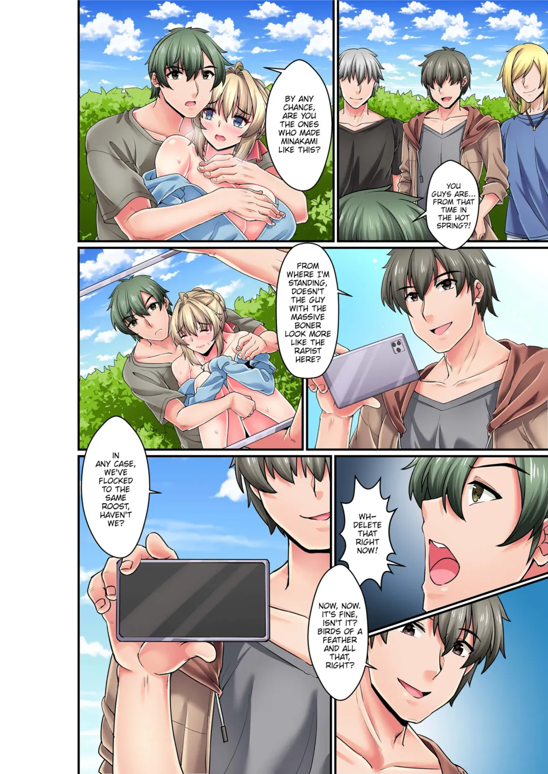 After Mistakenly Entering The Men's Bath, I Got It From Younger Men Again and Again... nglish] (decensored) Fhentai - Page 96