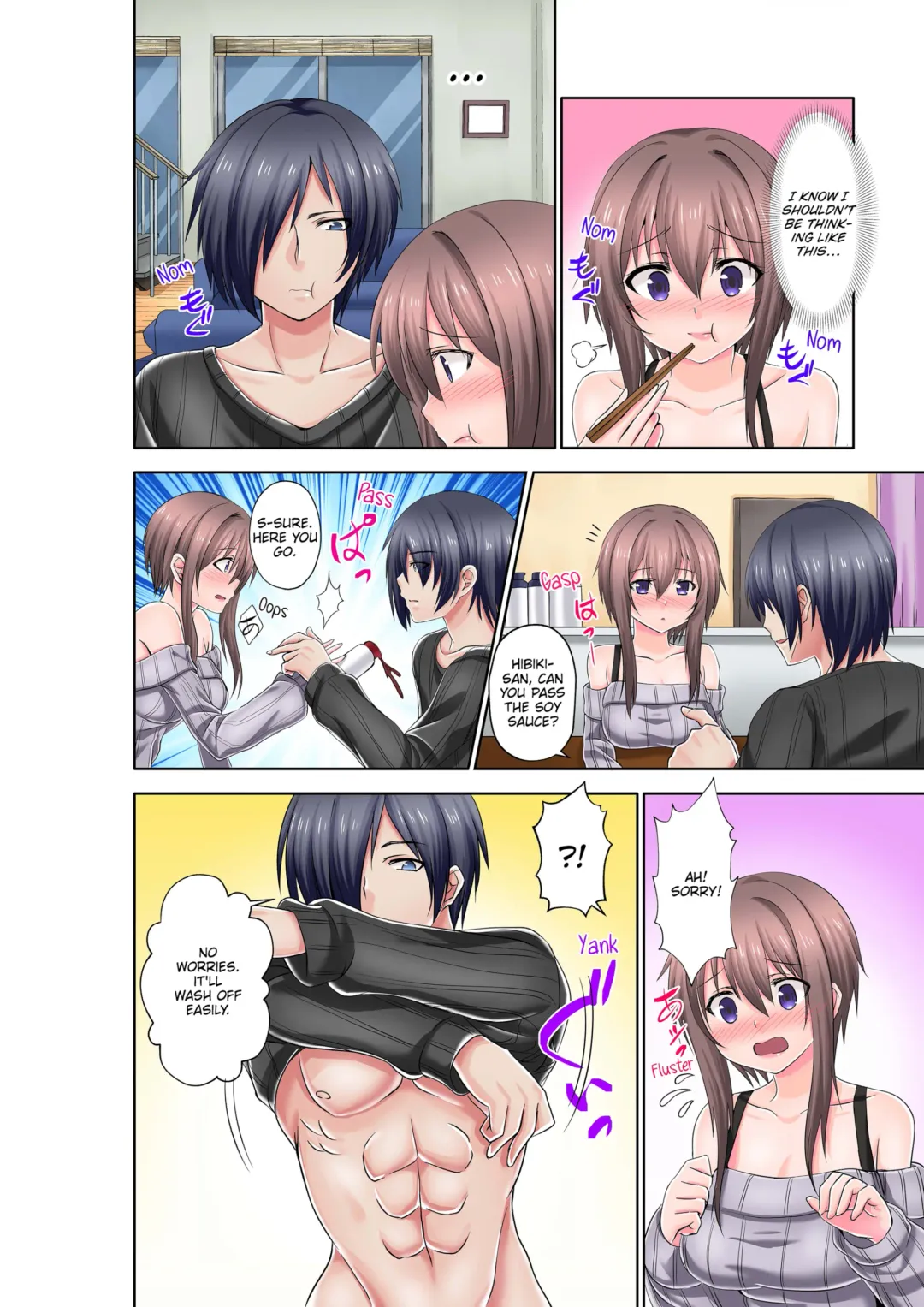 Dripping Wet Climax Massage - I'll Make You Cum Harder Than My Brother Can Ever Make You - (decensored) Fhentai - Page 32