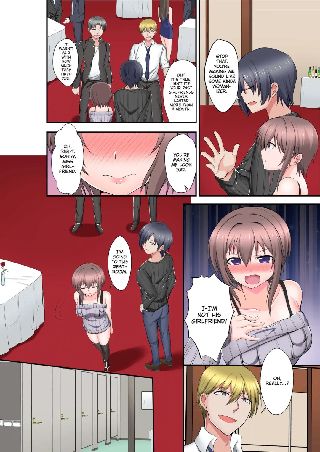 Dripping Wet Climax Massage - I'll Make You Cum Harder Than My Brother Can Ever Make You - (decensored) Fhentai - Page 56