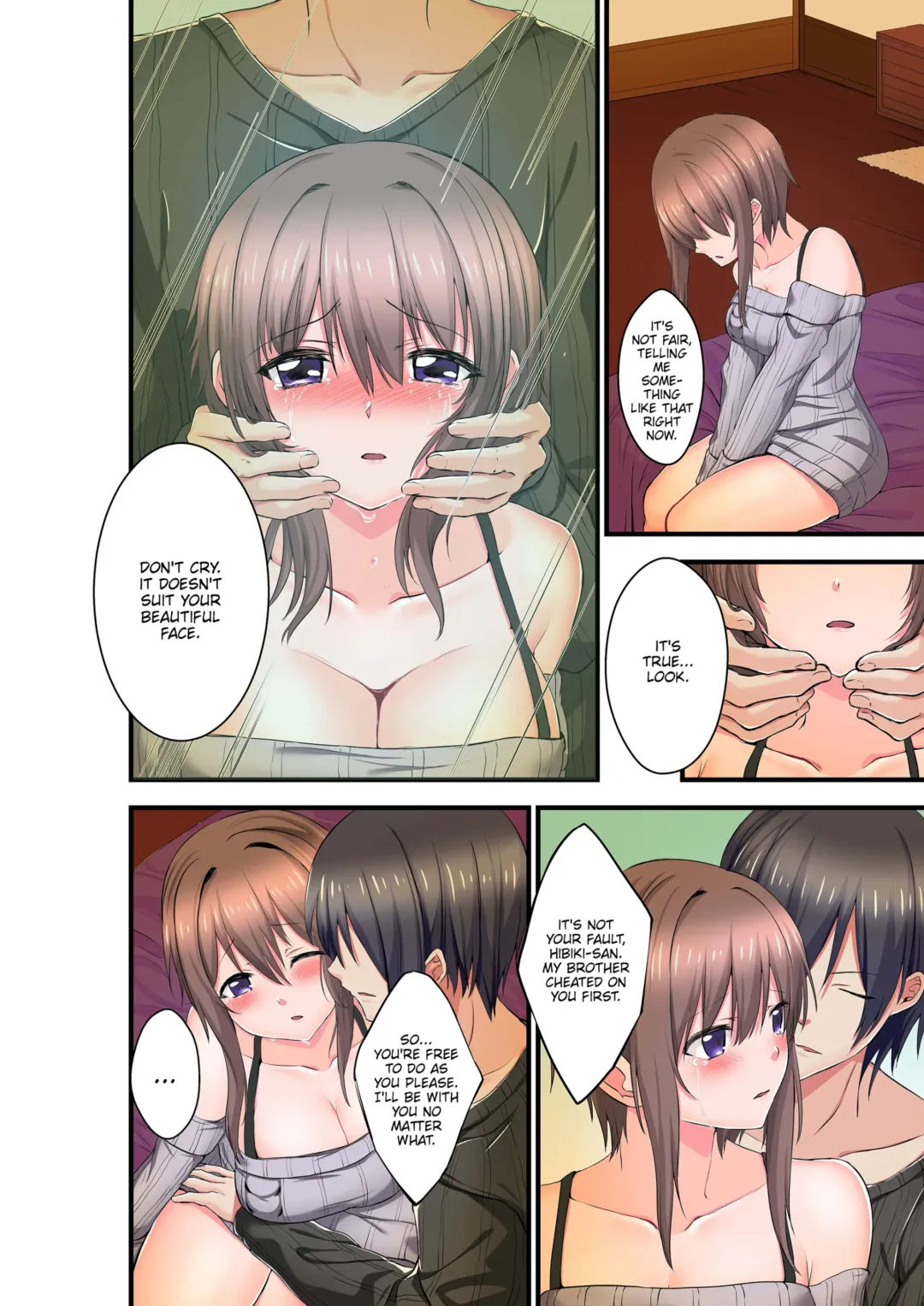 Dripping Wet Climax Massage - I'll Make You Cum Harder Than My Brother Can Ever Make You - (decensored) Fhentai - Page 72