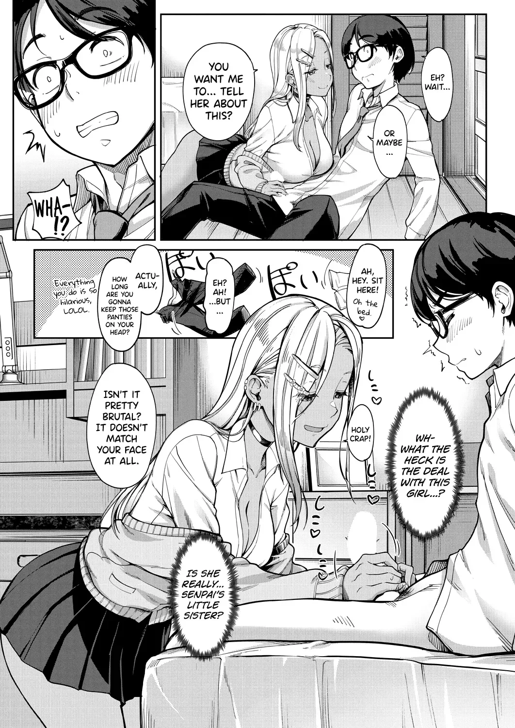 [Tokinobutt] Kanojo no Imouto wa Nikushoku-kei Gal | My Girlfriend's Little Sister is a Carnivorous Gyaru Fhentai.net - Page 11