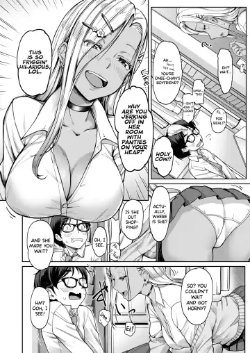 [Tokinobutt] Kanojo no Imouto wa Nikushoku-kei Gal | My Girlfriend's Little Sister is a Carnivorous Gyaru Fhentai.net - Page 7