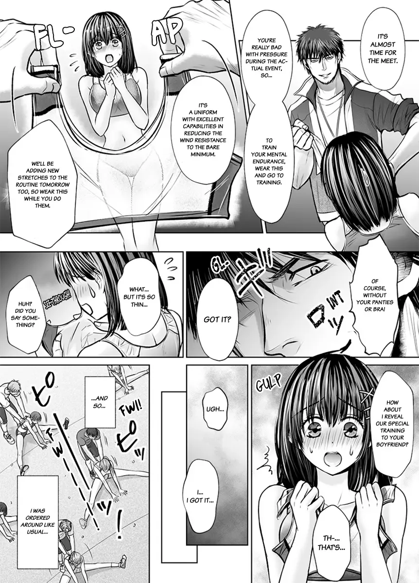 [Amazato] Kareshi no Menomaede… Haitteru!? ~Zetsurin Coach no Namahame Zecchou Shidou~ 1-3 | Fucked in Front of My Boyfriend! Bareback Orgasm Drills With My Coach 1-3 Fhentai.net - Page 58