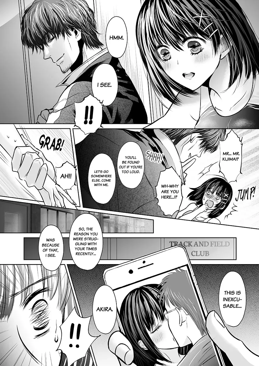 [Amazato] Kareshi no Menomaede… Haitteru!? ~Zetsurin Coach no Namahame Zecchou Shidou~ 1-3 | Fucked in Front of My Boyfriend! Bareback Orgasm Drills With My Coach 1-3 Fhentai.net - Page 8