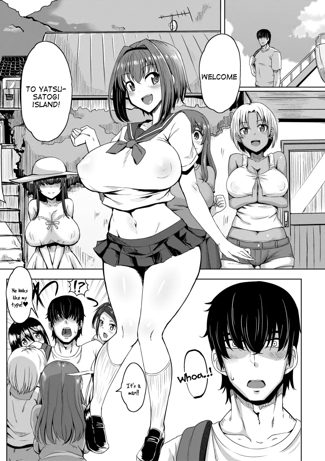 [Kirishima Ayu] Doutei kara Hajimeru Dekamara Seikatsu ~Oide yo! Yarimokujima e~ (uncensored) Fhentai - Page 2