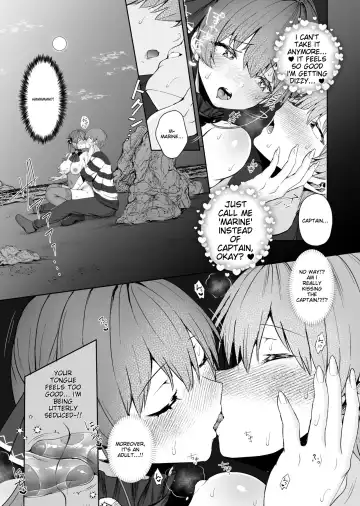 [Tabiguchi Kouji] Marine Senchou to Hajimete no Yoru - First night with Captain Marine Fhentai - Page 14