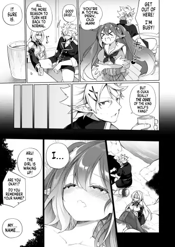 [Kanmuri] Mesugaki Elf ni Natta Don 2 Elf-ka no Kusuri part 3 | A Bandit Chief Who Turned Into a Bratty Elf Girl 2 Elvification Drug part 3 Fhentai - Page 5