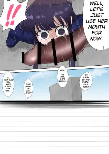 Komi-san - Ass in Wall Fhentai - Page 4