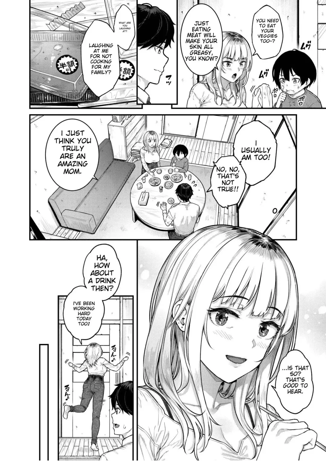 [Sajipen] Single Mother wa Amaetai - I'm a Mother I'm a Girl Fhentai - Page 7