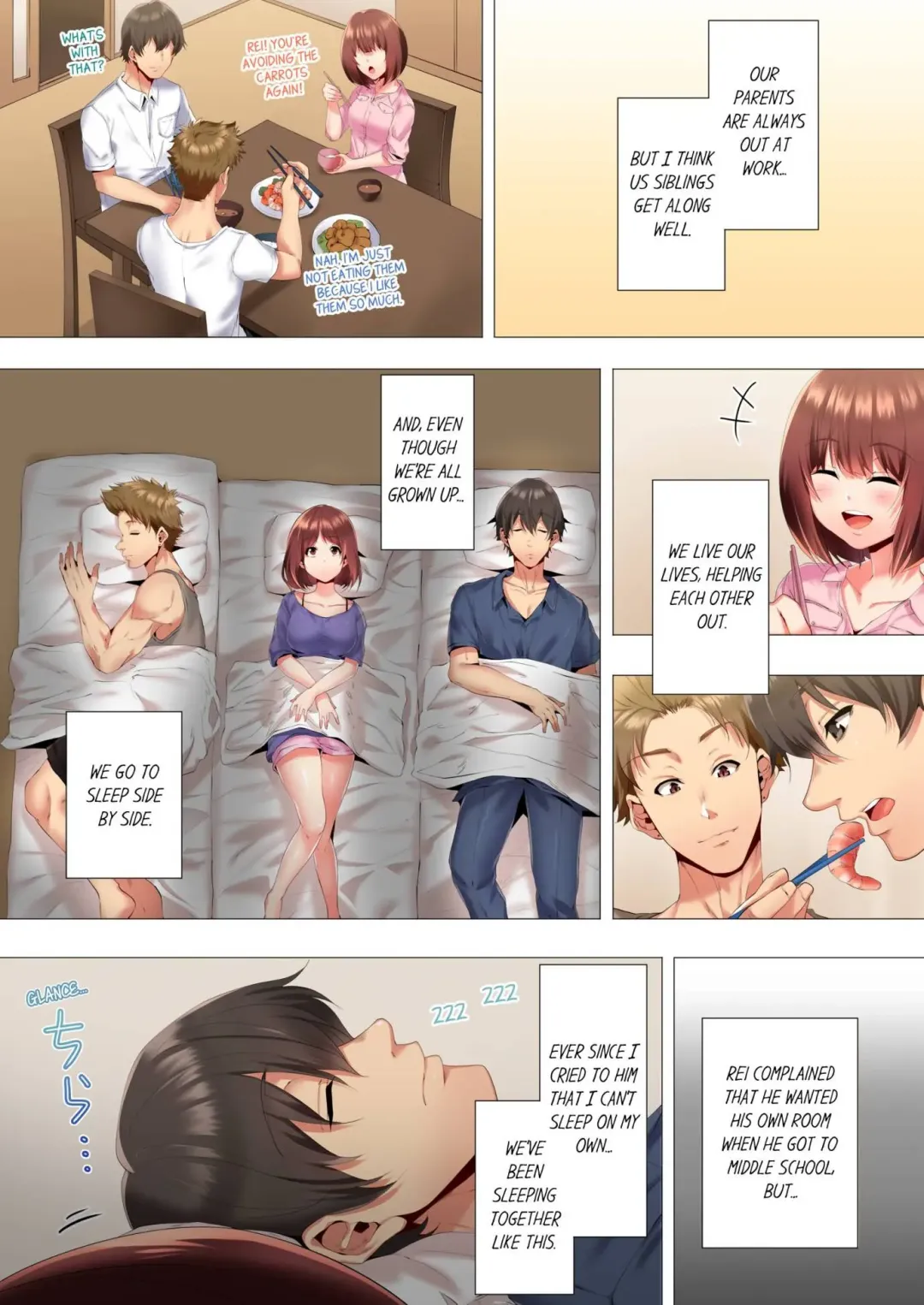 [Ma-yu] Futari de Watashi o Ikasenaide...! ~Kurayami, Majiwaru Kyoudai Futon~ 1 | My 2 Step-Brothers are Ganging Up on Me! 1 (decensored) Fhentai.net - Page 8