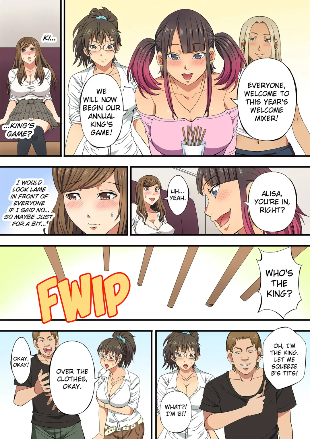 [Akiha At] Drunken Sex at the Club Welcoming Party! Volume 1 (decensored) Fhentai.net - Page 12