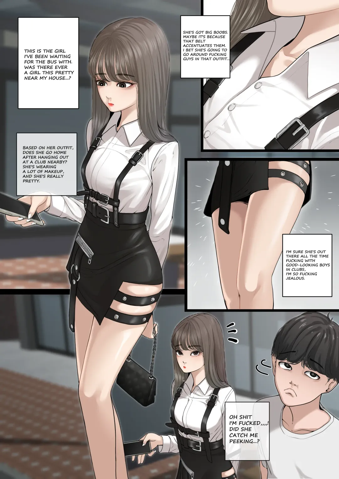 K GIRL Series Season 2 - Club Girl on the Bus Fhentai - Page 7