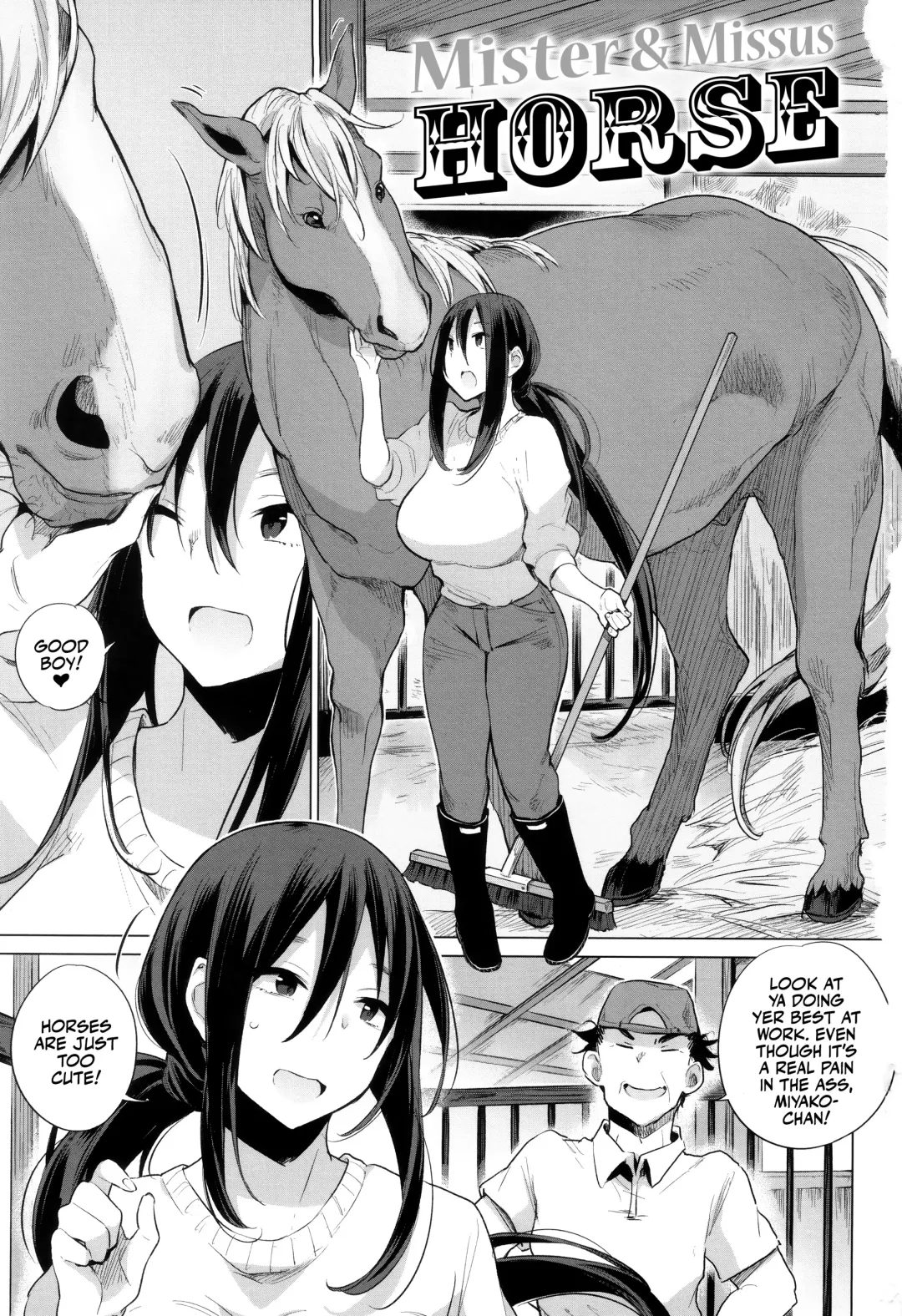 [Haison] Ouma no Oyome-san | Mister & Missus Horse! (decensored) Fhentai.net - Page 3