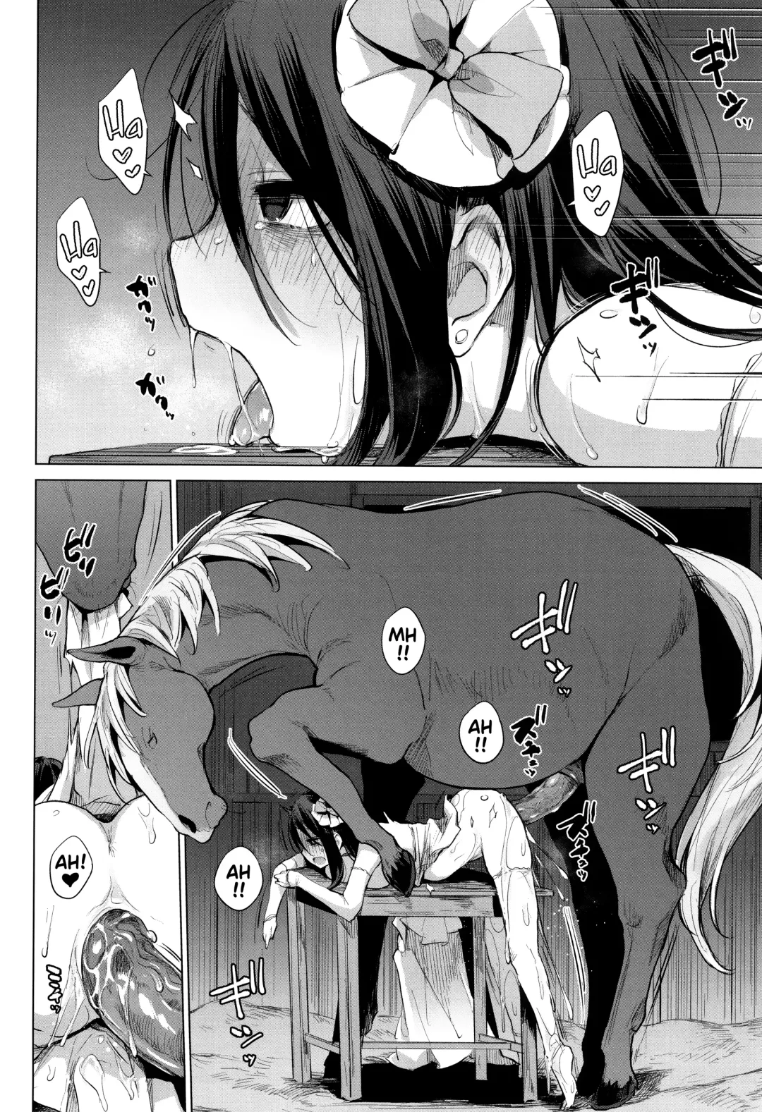 [Haison] Ouma no Oyome-san | Mister & Missus Horse! (decensored) Fhentai.net - Page 32