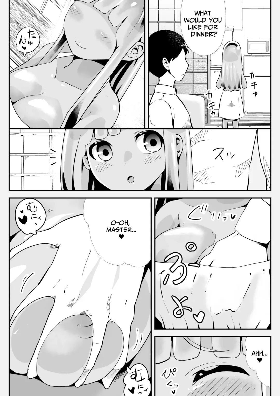 Hirotta Kyonyuu Slimekko to Love Love Doukyo Seikatsu | Lovey Dovey Cohabitation Life with the Busty Slimegirl I Picked-up Fhentai - Page 21
