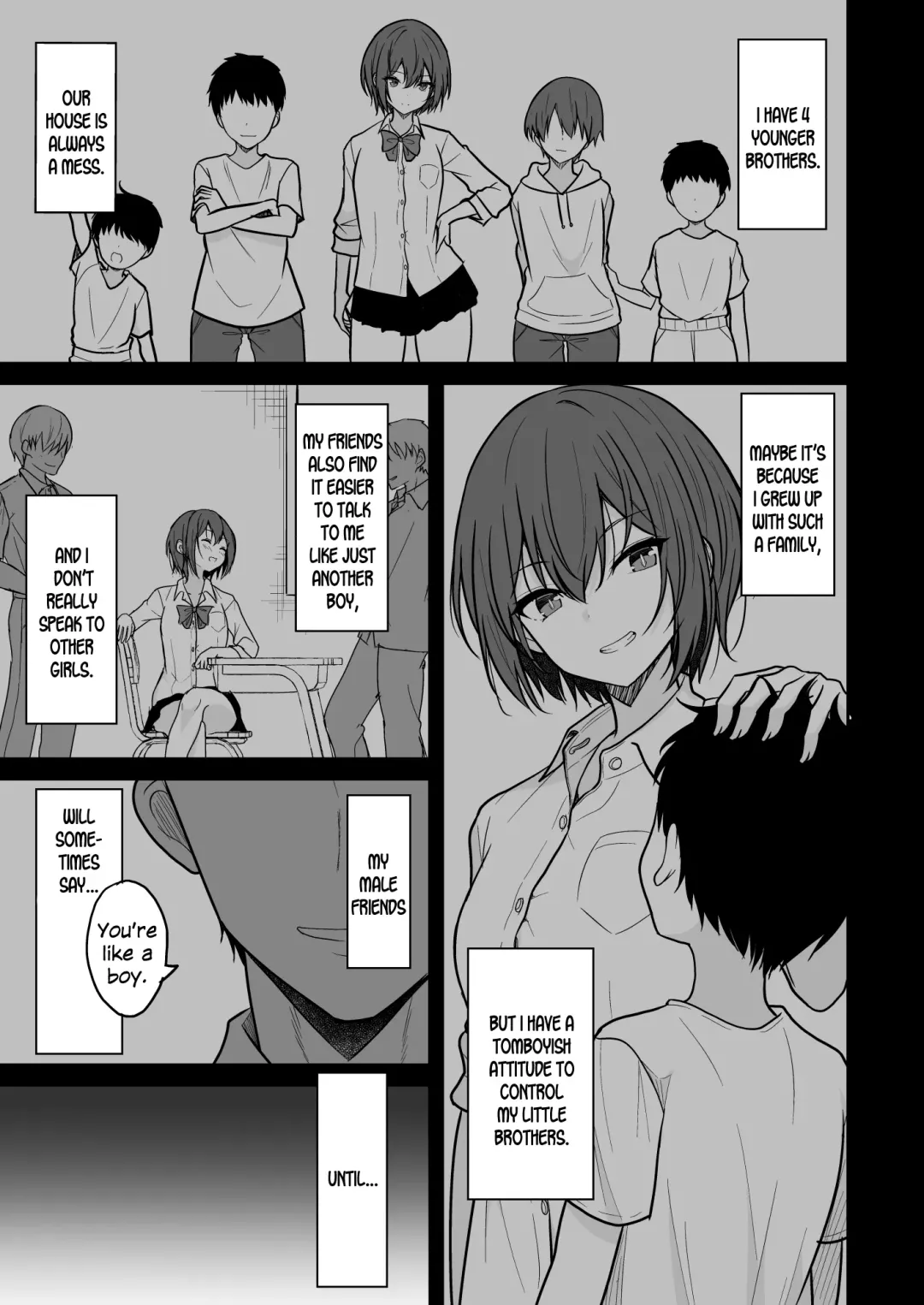 [Takeyuu] Boyish na Kanojo o Ecchi na Mesu ni Suru made Fhentai - Page 4