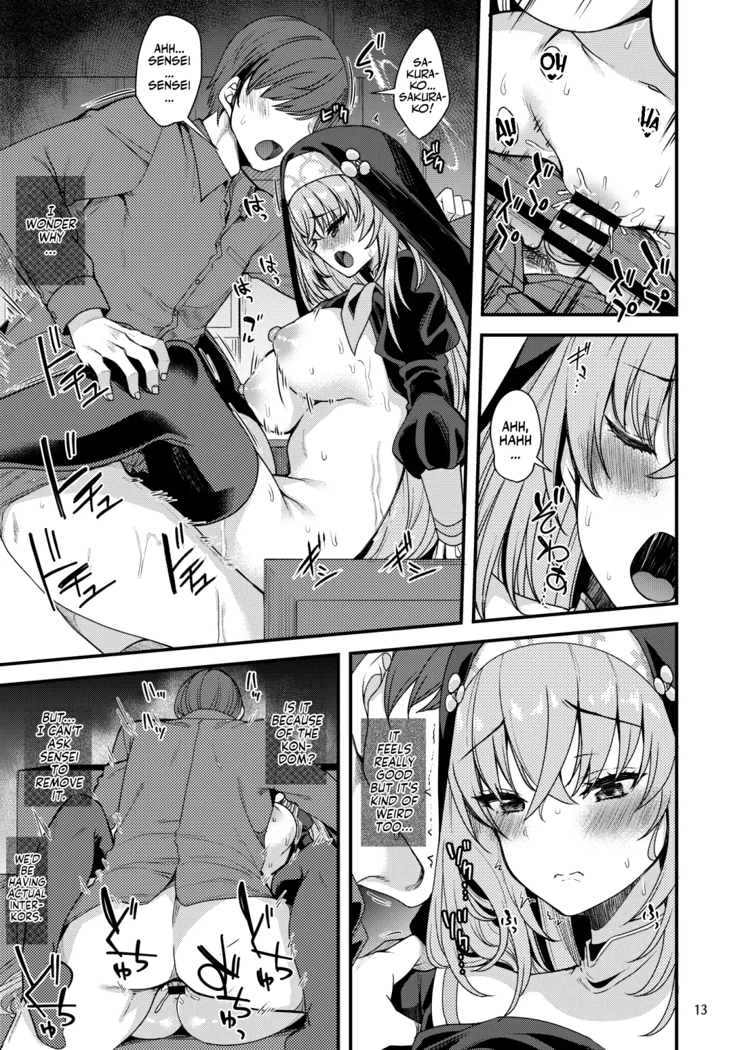 [Gokubuto Mayuge] Sakurako-sama wa Shitte Shimatta. | Sakurako Finds Out! Fhentai - Page 12