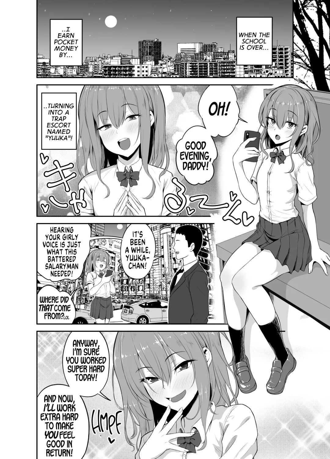 [Hitsujinx] Papa Katsu de Onnanoko ♂ ni Natchatta?! | Was I Turned into a Girl by my Sugar Daddy!? Fhentai - Page 4