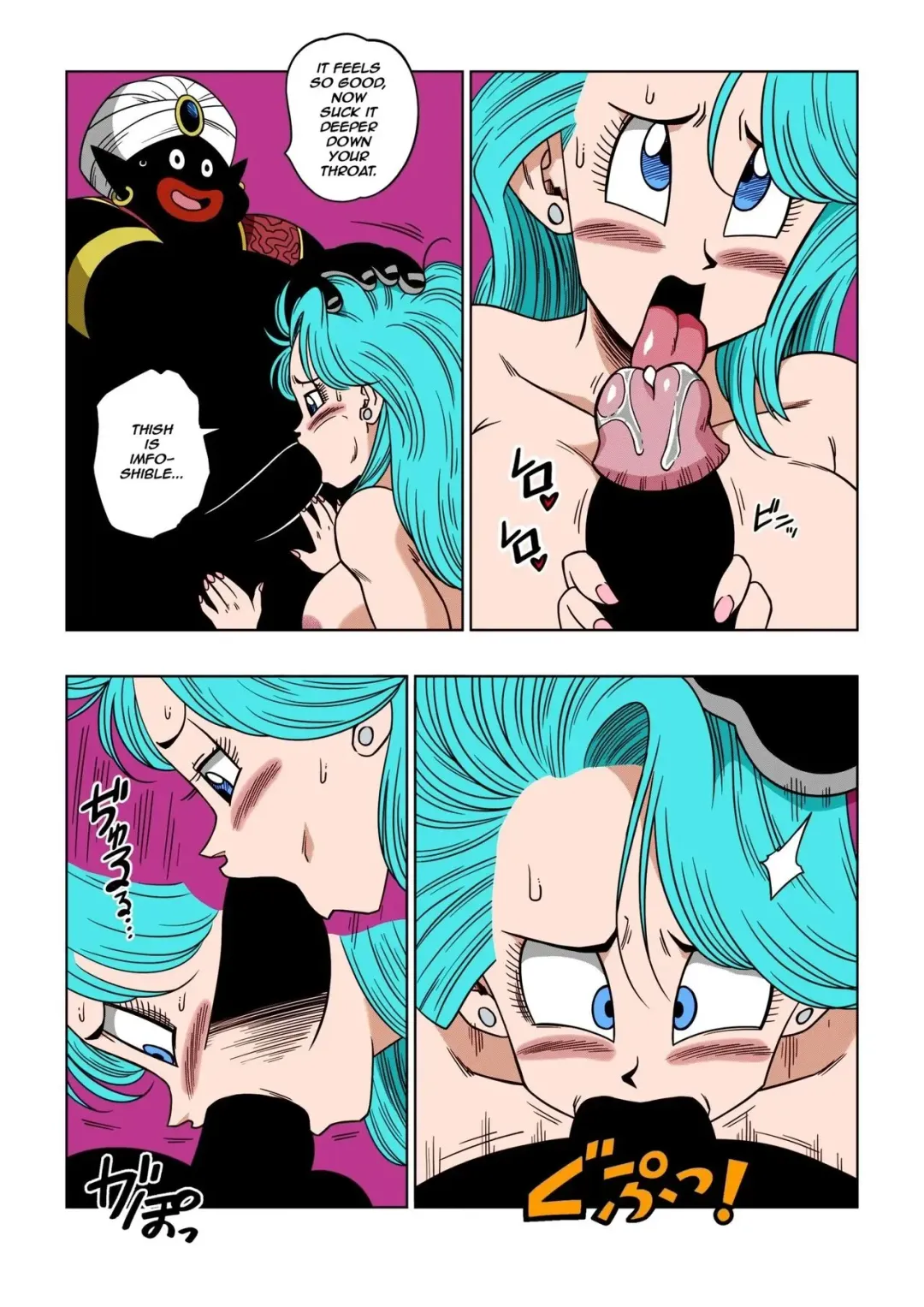 [Yama - Yamamoto] Dagon Ball - Bulma & Mr. Popo (decensored) Fhentai - Page 9