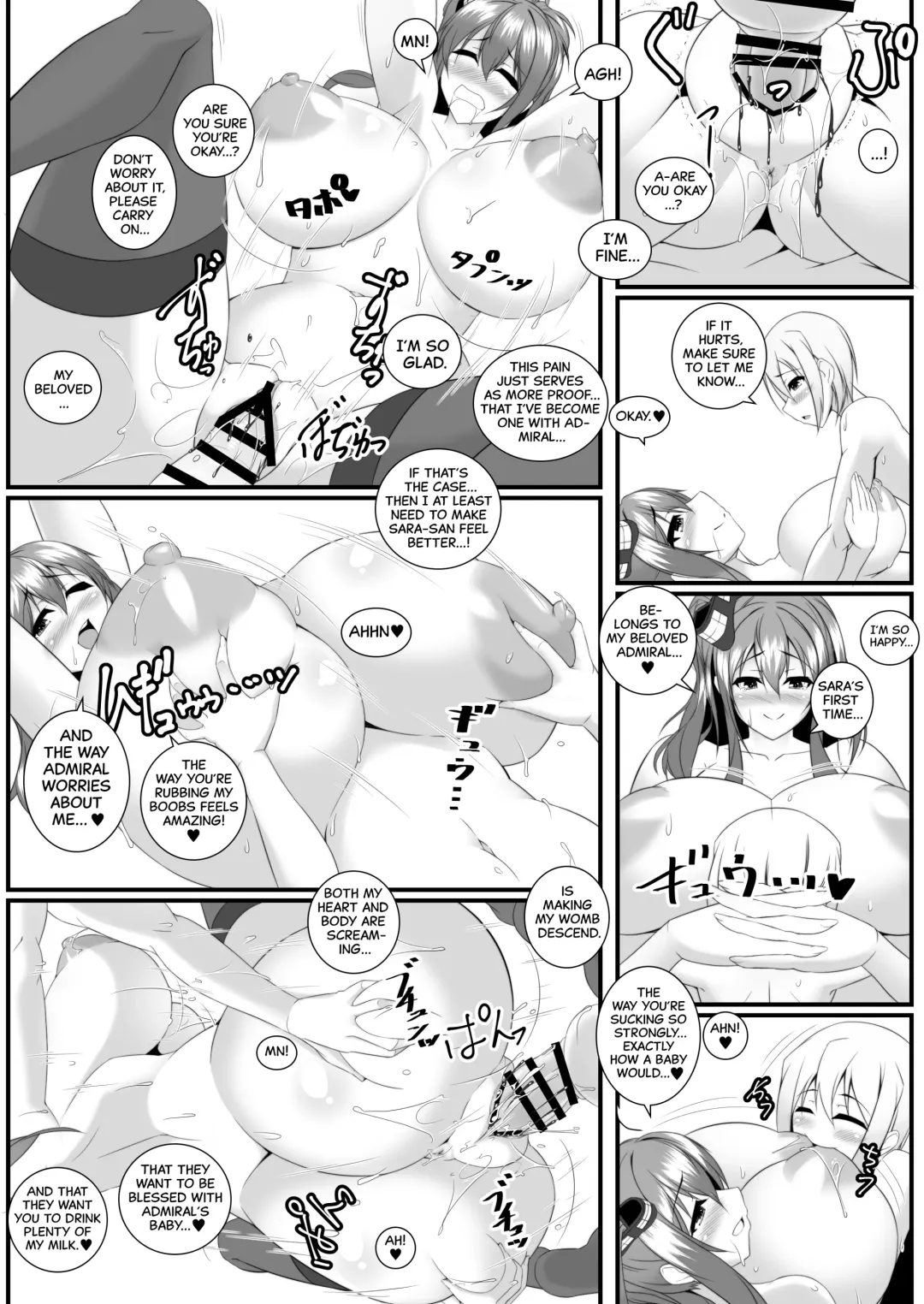 [Tetsubirei] Bote Colle 7 ~Twin Saratoga~ ~Dark Nipple Version~ Fhentai - Page 15