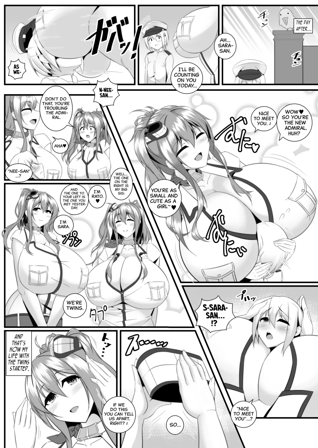 [Tetsubirei] Bote Colle 7 ~Twin Saratoga~ ~Dark Nipple Version~ Fhentai - Page 3