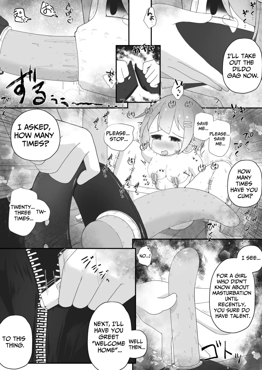 [Neko Daifuku] Miyori no Nai Onnanoko o Hikitoru Koto ni Natta node Mukyoka de Seidorei ni Suru Ohanashi | Last of kin with nowhere to go, so I trained her as a sex servant Fhentai - Page 5
