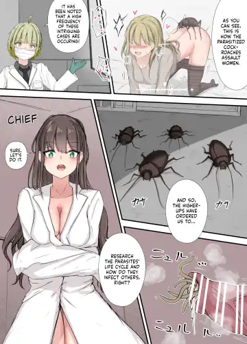 [Gura] Parasitized Cockroaches and Chief - Fhentai