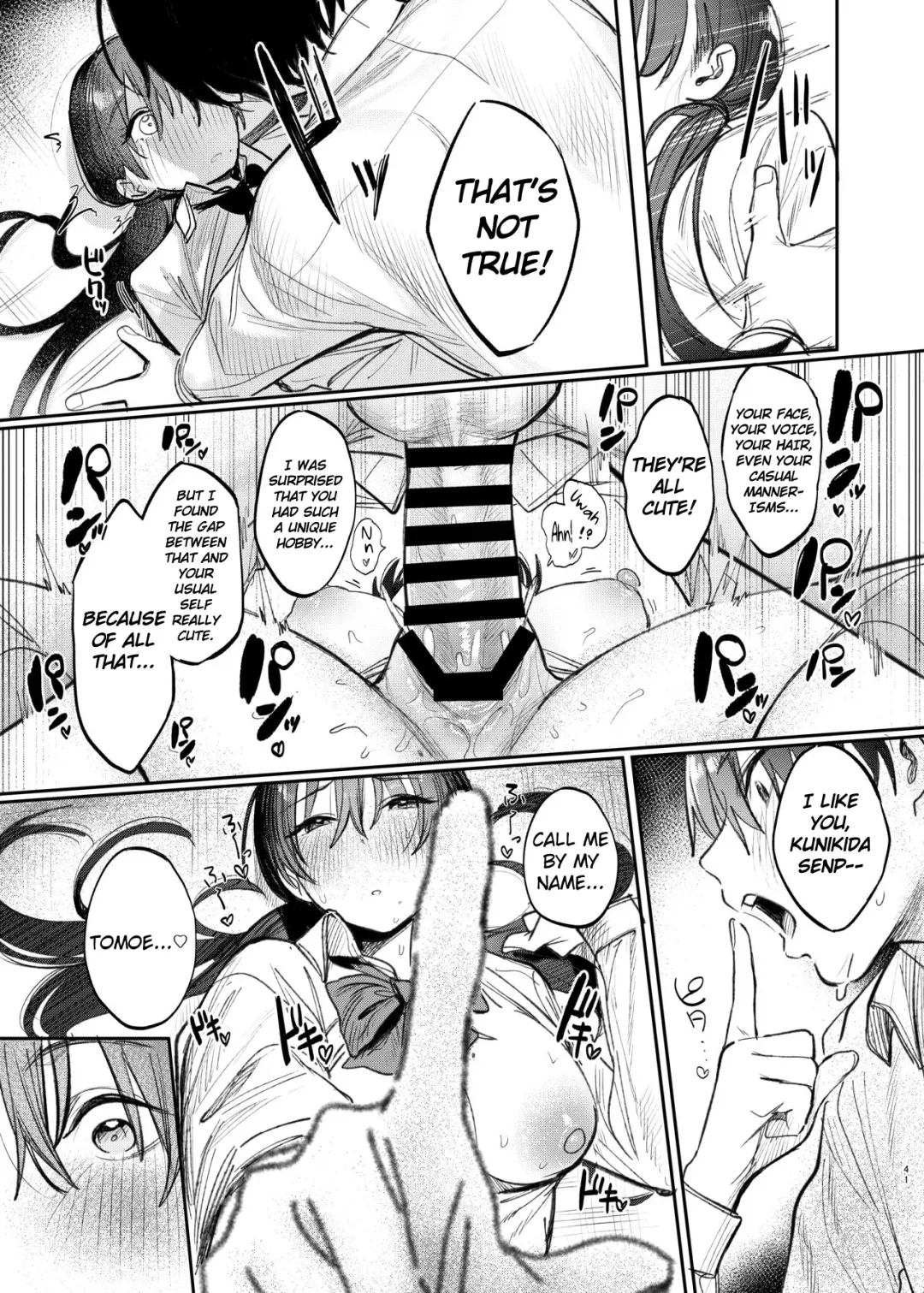 [Momokumo] Kunikida Senpai no Kakushigoto | Kunikida Senpai's Secret Fhentai.net - Page 41