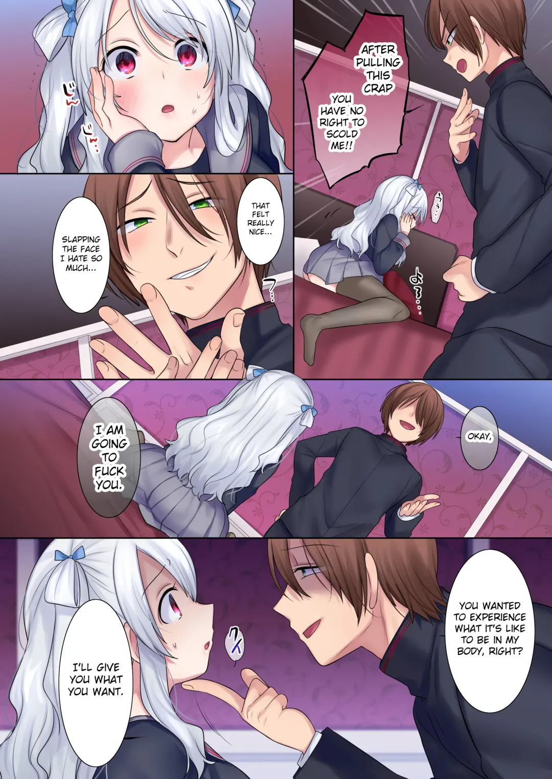 [Hiiragi Popura] Irekawari Appli - Akogare no Ojou-sama wa Enkouchuu! | Body Swap App - My Crush is a Prostitute! Fhentai.net - Page 19