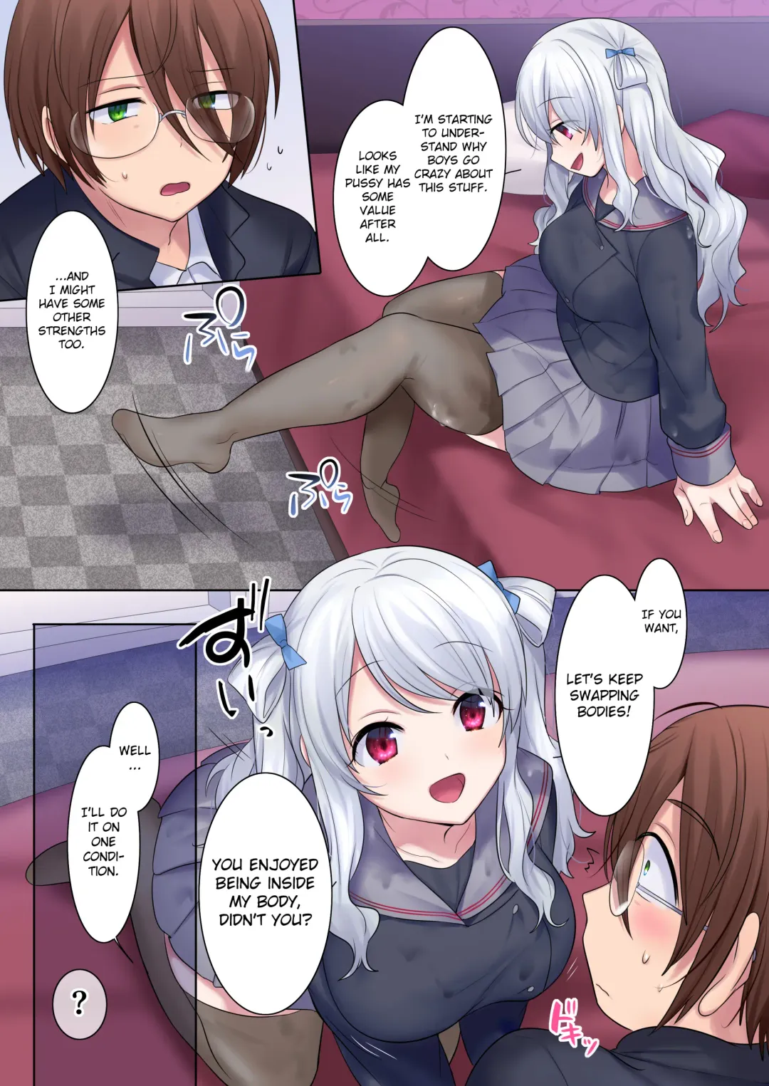 [Hiiragi Popura] Irekawari Appli - Akogare no Ojou-sama wa Enkouchuu! | Body Swap App - My Crush is a Prostitute! Fhentai.net - Page 32