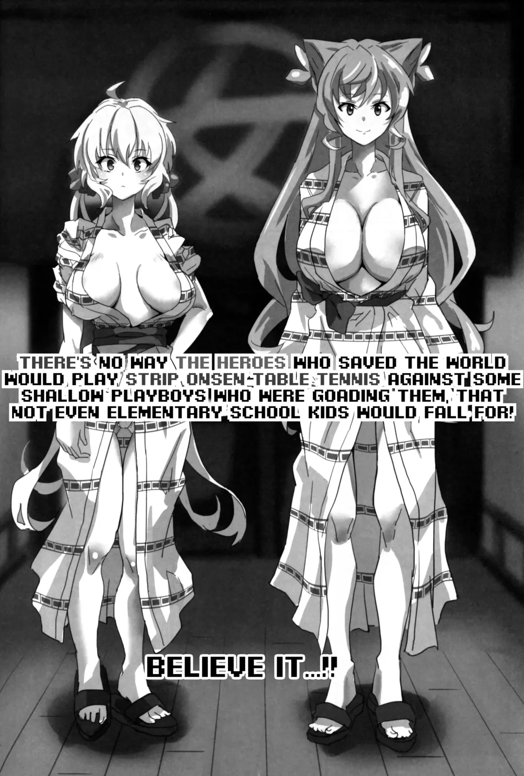 [Outotsu Den] Bakunyuu Yukata Yureyure Onsen Takkyuu Memoria Fhentai.net - Page 3