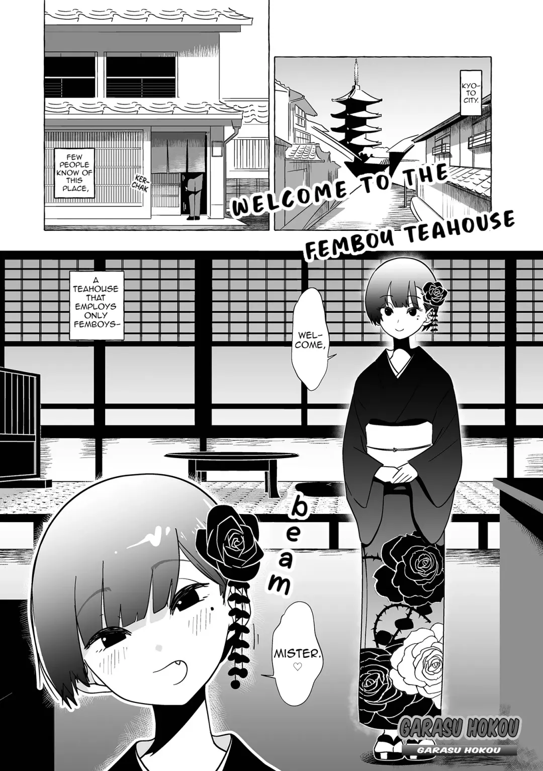 Read [Garasu Hokou] Otoko no Musume no Chaya ni Oideyasu | Welcome to the Femboy Teahouse - Fhentai.net