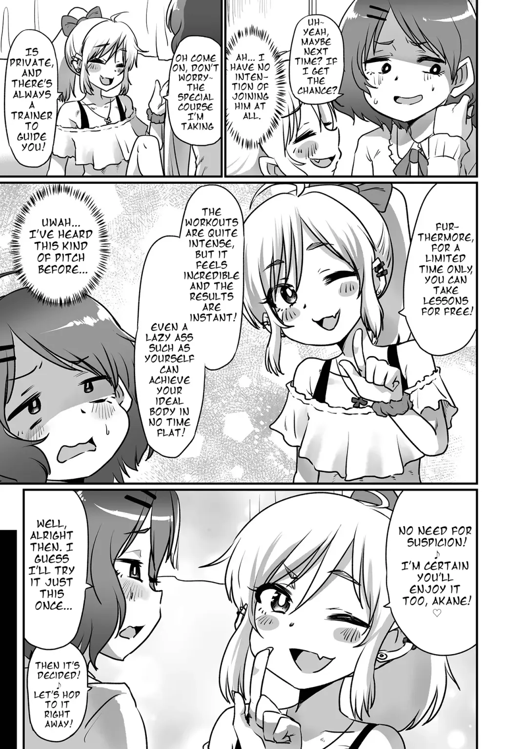 [Nikuyaki] Himitsu no Mesuiki Diet | Secret Femgasm Diet Fhentai - Page 3
