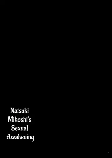 [Shirota Dai] Mihoshi Natsuki no Sei no Mezame | Natsuki Mihoshi's Sexual Awakening Fhentai - Page 26
